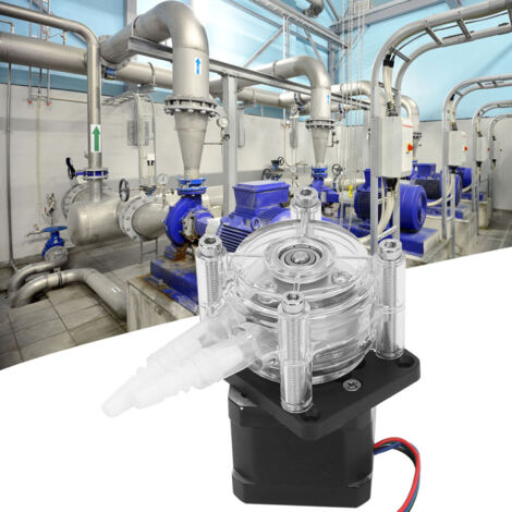 Schlauchpumpe DC 6–30 V – Schrittmotor, 0–400 Ml/min, Für Schlauch 6,4x9,6 Mm