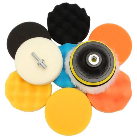 Polierrampen-Set für Autos mit robuster, verschleißfester Oberfläche für ein glänzendes Finish, für Autopflege-Enthusiasten (3 Zoll) (4 Zoll) (5 Zoll) (15,2 cm / 6 Zoll). (1/4)