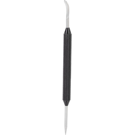 Latte Pen, Komfortabler Latte Pen mit ergonomischer Griffform, Latte Pen mit Spiralnadel aus Edelstahl 304 für Kaffee, geeignet für Familien, Cafés und Büros.