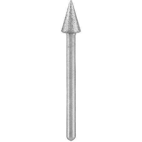 QUARKZMAN Schleifmontierter Stein – Zylindrisch, Korund, 1/4″ Schaft, 30 Mm Durchmesser, Körnung 80, Für Gravur & Metallbearbeitung