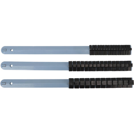 Produktbild von 10 Schwarze Display-Sockel Aus Kunststoff – 4,5 X 1,7 X 1,4 Cm – Robuste Präsentationsständer Für Schmuck, Rahmen Und Ausstellungsstücke