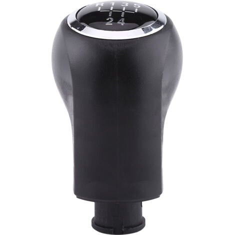 Pomello Cambio Per Fiat Panda - Nero, 5 Marce, Facile Montaggio, Ricambio 502942700