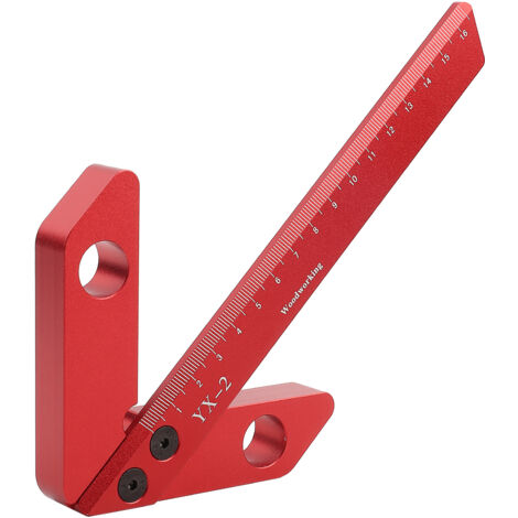 Guida Taglio Giunti Legno Calibro Guida Code Di Rondine Magnetico - 1:6 Gradi | Per Taglio Giunti Legno Fai-Da-Te Guida Taglio Legno