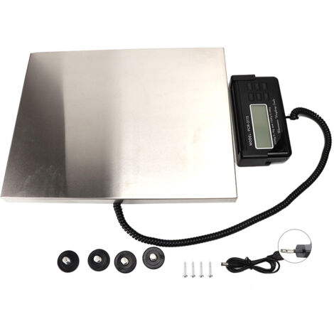 Bilancia Digitale Per Pacchi 300 Kg - Impermeabile, Acciaio Inox, Display LCD Esterno - Foto 7