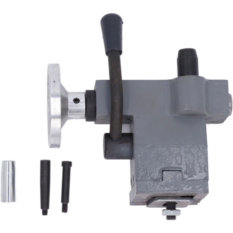 Volantino Per Tornio 80mm In Lega Alluminio - Con Scala 0-25mm E Maniglia, Per Modelli 0618 CJ18A E Mini Torni - Foto 8