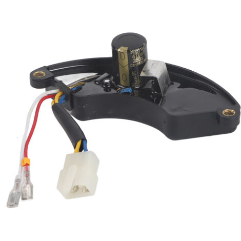 Regolatore di tensione AVR universale per generatore diesel a benzina 5‑6,5KW 1PH 220V stile Halfmoon