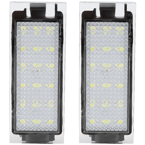 Zoternen impermeabile e antiurto LED luce targa lampada 2 pezzi luce per Twingo/Clio Renault (1/5)