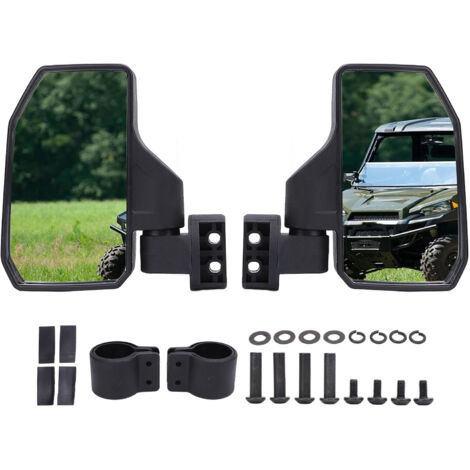 Specchietto laterale Zoternen UTV, pieghevole, visibilità chiara, regolabile, posizione regolabile, predisposto per Polaris RZR XP Turbo Pro 900