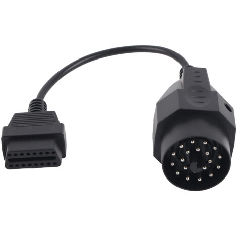 Cavo connettore diagnostico automobilistico da 16 pin a 20 pin, adattatore OBD2 di ricambio per E36 E39 X5 Z3 X1