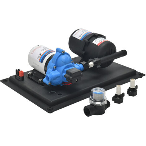 Pompa dell'acqua automatica Zoternen 24V DC, 45 Psi, 13,5 L/min, autoadescante, con protezione da sovraccarico, ideale per caravan, barche, lavaggio e irrigazione da giardino. (1/5)