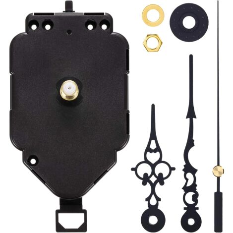 MECCANISMO Movimento OROLOGIO Ingranaggi LANCETTE Quarzo BRICOLAGE da PARETE Kit