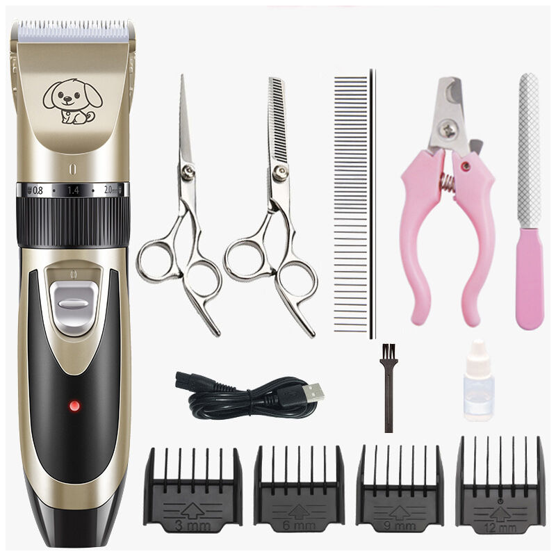 Perros Accesorios Silencioso Y Recargable Para Pelajes Gruesos