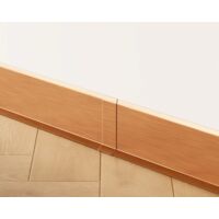 FI-Dichtung für Sockelleiste F aus Edelstahl 6cm x 3cm x 1.2cm - Kupfer satiniert