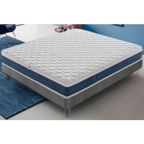Matelas mousse 180x200 - haute densité - réversible - modèle rainy - epaisseur 19 cm
