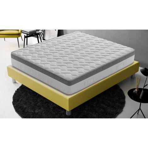 Matelas mousse 200x200 cm accueil mémoire de forme – épaisseur 25 cm – mod plus