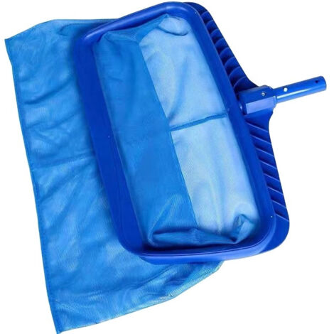 épuisette de fond de piscine avec cadre en plastique renforcé pour piscine, étang, spas, bassin à poissons, parc aquatique (1/3)
