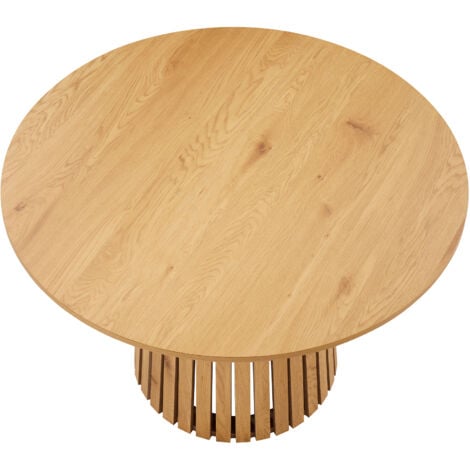HAPPY GARDEN - Table à manger ronde 110cm style scandinave LIV