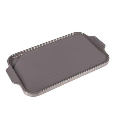Plancha à gaz céramique 2 brûleurs – Longueur 60cm – Puissance 4.5kW – Cuisson au charbon authentique – Portable et compact – Somagic (1/3)