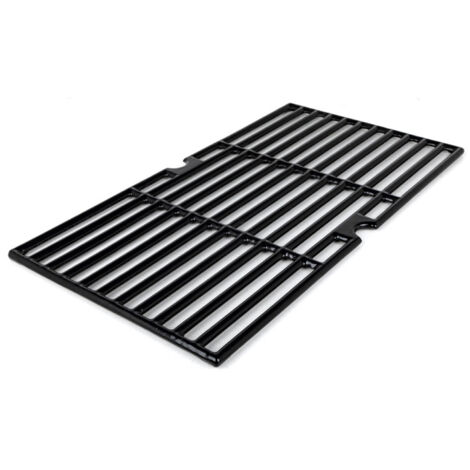 Grille de cuisson en fonte émaillée pour barbecue à gaz 4 brûleurs