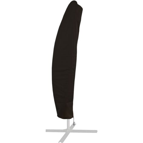 Housse 218cm pour parasol déporté - Noir