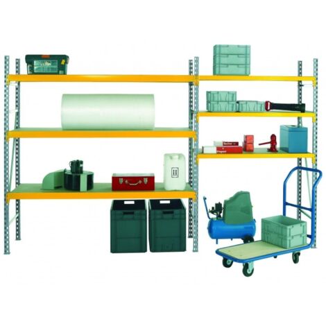 PROVOST - Rayonnage Mi-Lourd Prorack+ - Longerons avec Plateaux ...