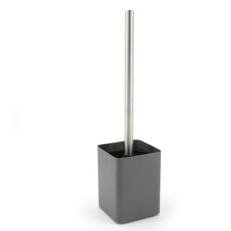 GELCO - Pot à balai brosse wc nissi carbone (1/2)