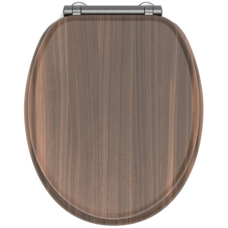 GELCO - Abattant wc mdf walnut soft close (1/6)