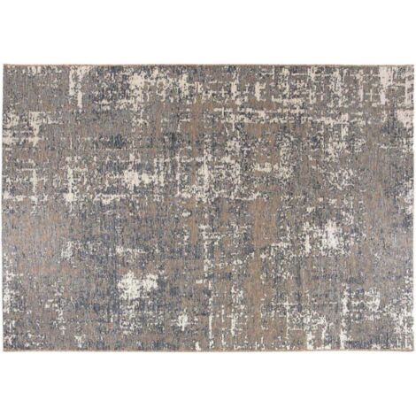 VIVARAISE - Tapis outdoor Vivaraise Catania en Polypropylène - Gris - 120 x 170 cm (1/4)