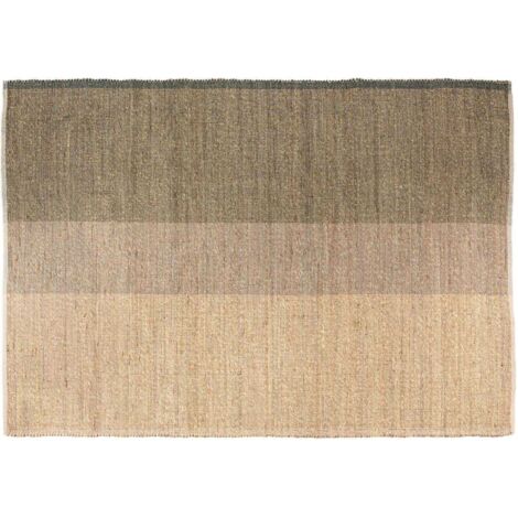 VIVARAISE - Tapis Vivaraise Karan Thym - Tissé main en jonc de mer et coton (200 x 290 cm) (1/4)