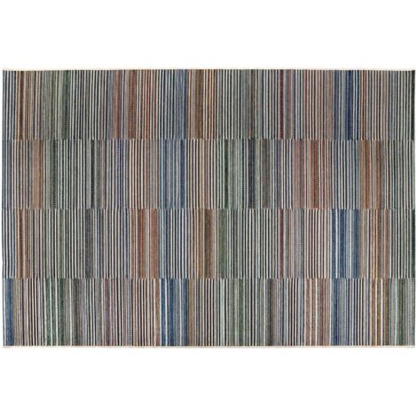 VIVARAISE - Tapis extérieur Vivaraise Bianca - Polypropylène 100% - Couleur Lagon - Dimensions 160 x 230 cm (1/4)