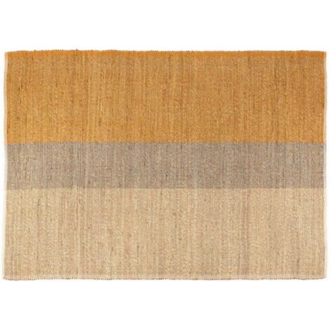 VIVARAISE - Tapis Vivaraise Karan en jonc de mer et coton - 120 x 170 cm (1/4)
