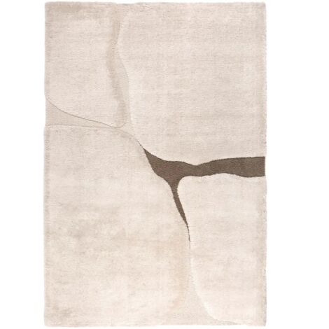 VIVARAISE - Tapis domestique Vivaraise Yan - Tapis recyclé blanc 200 x 290 cm (1/5)
