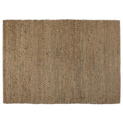 Tapis en jute et coton Elliot fougère 160 x 230 cm (1/4)
