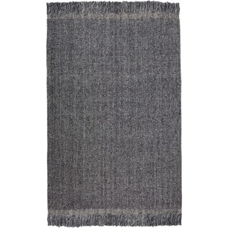 Tapis en laine gris Kulti 170 x 120 cm (1/4)
