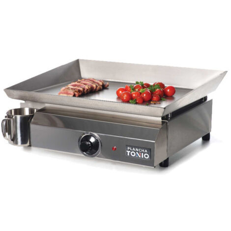 Plancha ELECTICA 1 Résistance en Inox Modèle PL2 - Plancha Tonio