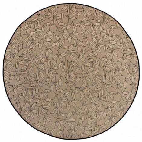 VIVARAISE - Tapis outdoor Chelby Vivaraise - Diamètre 160 cm en polypropylène (1/4)