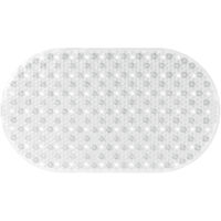 tapis de bain antidérapant gloss 39x69 transparent