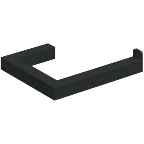 Lineabeta - Portarotolo Grela in acciaio nero goffrato (1/3)