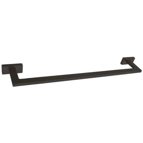 Inda - Porta asciugamani Lea nero L.66 cm