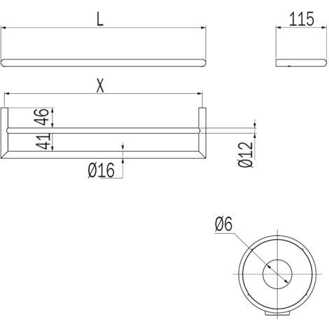 Lineabeta - Portasalviette Doppio Snodato Cromo Serie Picola