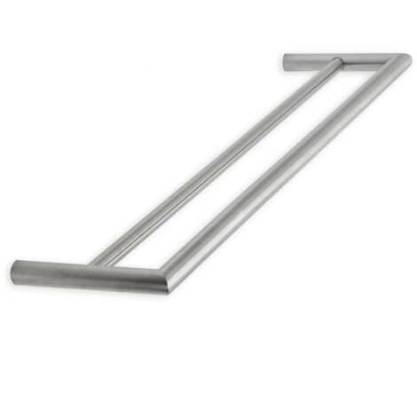 Barra Porta Asciugamani Bagno Barra 30-50 Cm - Acciaio Inox SUS 304, Finitura Nichel Spazzolato, Per Bagno Cucina Portasciugamani Regolabile