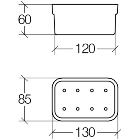 Lampada da soffitto Toy in acciaio inox lucido, Panzeri