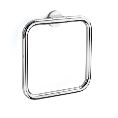 Allied Brass 7116-PB Anello Porta Asciugamani In Ottone Massiccio - Diametro 15 Cm - Finitura Ottone Lucido