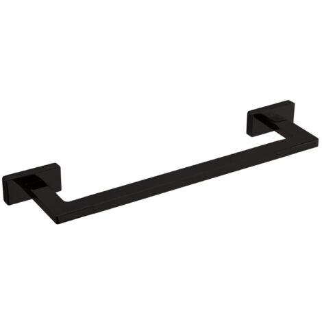 Inda - Porta asciugamani Lea nero L.36 cm