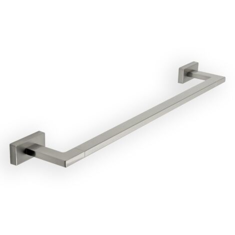 Inda - Porta asciugamani Lea L.66 cm nickel spazzolato