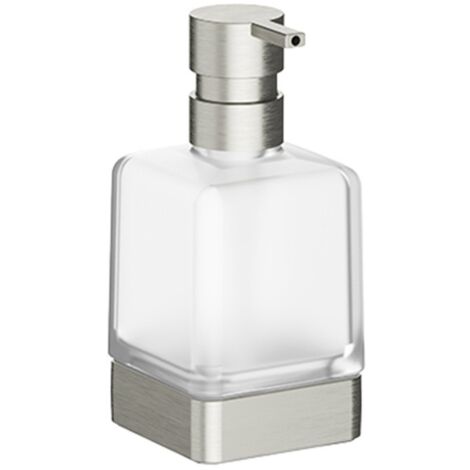 Inda - Dispenser sapone da appoggio Lea nickel