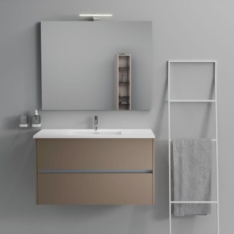 Mondeer Mobile Bagno, 2 Cassetti Regolabili Stile Moderno Di Legno Utilizzato In Bagno Soggiorno Camera Da Letto Cucinabianco 70173347
