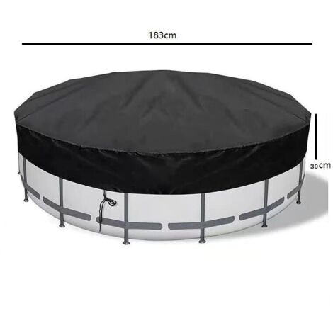 Housse De Protection étanche Pour Robot Nettoyeur De Piscine - Tissu Oxford 210D/420D - Dimensions 56x66x107 Cm - Avec Cordon De Serrage - 10