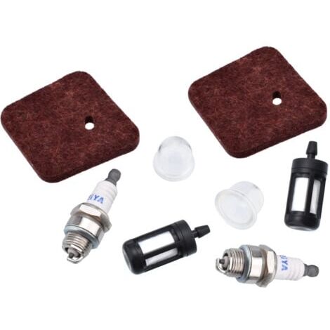Kit De Bougie D'Allumage De Filtre à Air Et à Carburant Pour Stihl FS90, FS100, FS110, FS130, 4 Pièces De Rechange Pour Moteur De Débroussailleuse, 4180, 120, 1800