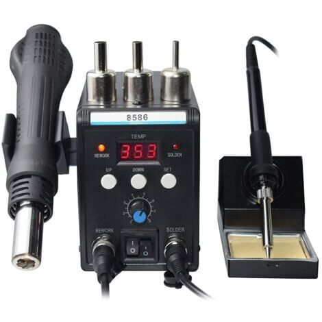 6x Heizdüsen 45° Gebogen Für Quick 861DW - Edelstahl Set 3-10mm Für Lötarbeiten